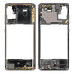 Ramka srodkowa do Samsung A51 A515F, GH98-45033B, Prism Crush Black, Genuine Service Pack