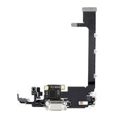 Zlacze ladowania + Flex Cable do iPhone 11 Pro Max | Srebrny | Silver