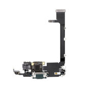 Złącze ładowania z taśmą flex do iPhone 11 Pro Max, Zielony, Green