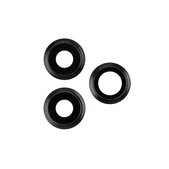 Szklo obiektywu tylnej kamery z ramka (3szt) do iPhone 11 Pro, 11 Pro Max, Space Gray