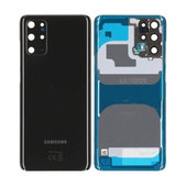 Tylna pokrywa baterii do Samsung S20 Plus G985F, GH82-21634A, GH82-22032A, Cosmic Black, Genuine Service Pack
