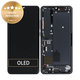 Wyświetlacz do Xiaomi Mi Note 10, Mi Note 10 Pro, Ekran dotykowy z ramką, 56000300F400, Midnight Black, Genuine Service Pack