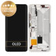 Wyświetlacz do Xiaomi Mi Note 10, Mi Note 10 Pro, Ekran dotykowy z ramką, 56000200F400, Glacier White, Genuine Service Pack