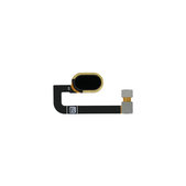 Przycisk Home z taśmą flex do Motorola Moto G5S Plus XT1805, Czarny, Black