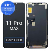 Wyświetlacz Hard OLED dla iPhone 11 Pro Max, Ekran dotykowy z ramką, FixPremium