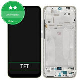 Wyświetlacz do Xiaomi Mi A3, Ekran dotykowy z ramką, More Than White, TFT