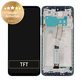 Wyświetlacz do Xiaomi Redmi Note 9 Pro, Ekran dotykowy z ramką, 560005J6B200, Aurora Blue, Genuine Service Pack