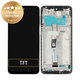 Wyświetlacz do Xiaomi Redmi Note 9 Pro, Ekran dotykowy z ramką, 560002J6B200, Glacier White, Genuine Service Pack