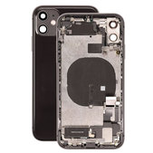 Tylna obudowa z malymi czesciami do iPhone 11, Czarny, Black