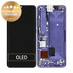 Wyświetlacz do Xiaomi Mi Note 10 Lite, Ekran dotykowy z ramką, 5600020F4L00, Nebula Purple, Genuine Service Pack