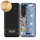 Wyświetlacz do Xiaomi Mi 10, Ekran dotykowy z ramką, 56000500J200, Twilight Grey, Genuine Service Pack