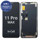 Wyświetlacz In-Cell FHD dla iPhone 11 Pro Max, Ekran dotykowy z ramką, FixPremium