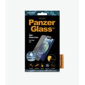 Szklo hartowane do iPhone 12 mini, Case Friendly AB, Czarny, Black, PanzerGlass