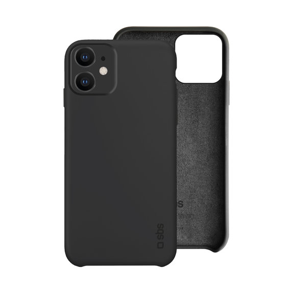 Etui do iPhone 12 mini, Polo One, Czarny, Black, SBS
