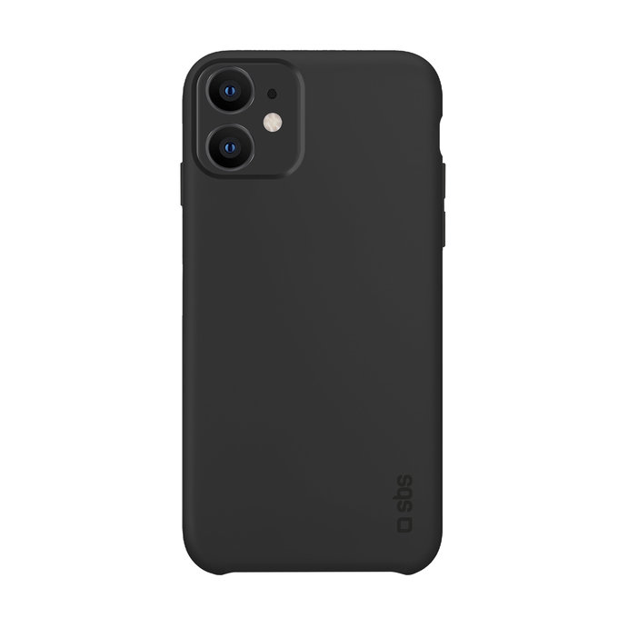 Etui do iPhone 12, 12 Pro, Polo One, Czarny, Black, SBS