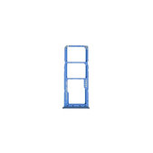 Tacka SIM z SD do Samsung A21s A217F, GH98-45392C, Niebieski, Blue, Genuine Service Pack