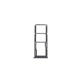 Tacka SIM z SD do Samsung A21s A217F, GH98-45392A, Czarny, Black, Genuine Service Pack