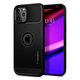 Etui do iPhone 12, 12 Pro, Rugged Armor, Czarny, Black, Spigen