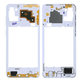 Ramka srodkowa do Samsung A21s A217F, GH97-24663B, Bialy, White, Genuine Service Pack