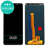 Wyświetlacz OLED do Samsung A7 A750F (2018), Ekran dotykowy bez ramki