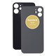 Tylne szklo pokrywy do iPhone 12 Mini, Czarny, Black