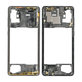 Ramka srodkowa do Samsung A71 A715F, GH98-44756A, Prism Crush Black, Genuine Service Pack