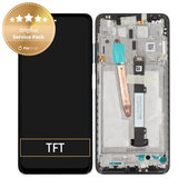 Wyświetlacz do Xiaomi Poco X3 NFC, Ekran dotykowy z ramką, 560003J20C00, Shadow Gray, Genuine Service Pack