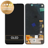 Wyświetlacz z ekranem dotykowym do Google Pixel 4a 4G, G949-00007-01, Genuine Service Pack