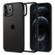 Etui do iPhone 12, 12 Pro, Ultra Hybrid, Czarny, Black, Spigen