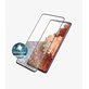 Szklo hartowane do Samsung S21+, Fingerprint komp., Full Cover, Czarny, Black, PanzerGlass
