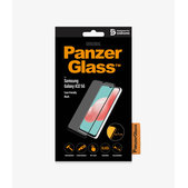 Szklo hartowane do Samsung A32 5G, Case Friendly, Czarny, Black, PanzerGlass