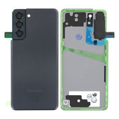 Tylna pokrywa baterii do Samsung S21 G991B, GH82-24520A, GH82-24519A, Phantom Gray, Genuine Service Pack
