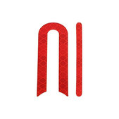 Naklejki Odbijające Pełen Zestaw (Czerwony) do Xiaomi Mi Electric Scooter 2 M365