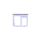Tacka SIM do Samsung A32 5G A326B, GH63-19393D, Awesome Violet, Genuine Service Pack