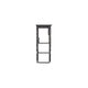 Tacka SIM do Samsung A12 A125F, GH98-46124A, Czarny, Black, Genuine Service Pack