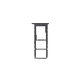 Tacka SIM do Samsung A02s A025F, GH81-20134A, Czarny, Black, Genuine Service Pack