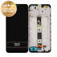 Wyświetlacz do Xiaomi Redmi 9C M2006C3MG, M2006C3MT, 9A M2006C3LG, M2006C3LI, Ekran dotykowy z ramką, 5600070C3L00, Czarny, Black, Genuine Service Pack