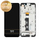 Wyświetlacz do Motorola Moto G30 XT2129, Ekran dotykowy z ramką, 5D68C18187, Phantom Black, Genuine Service Pack