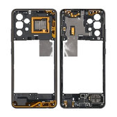 Ramka srodkowa do Samsung A32 4G A325F, GH97-26181A, Awesome Black, Genuine Service Pack