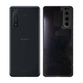Tylna pokrywa baterii do Sony Xperia 5 II, A5024936A, Czarny, Black, Genuine Service Pack