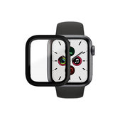 Szkło hartowane do Watch 4, 5, 6, SE (1. Gen) & SE (2. Gen) 40mm, Czarny, Black, Full Body AB, PanzerGlass