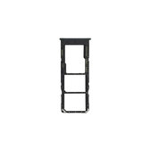 Tacka SIM do Samsung M12 M127F, GH98-46321A, Czarny, Black, Genuine Service Pack