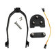 Zestaw izolacyjny kola 10" z uchwytem blotnika do Xiaomi Mi Electric Scooter 2 M365 | Pro | Czarny | Black
