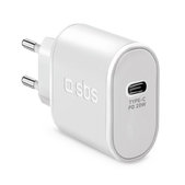 Ladowarka 20W USB-C, Biały, White, SBS