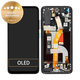 Wyświetlacz do Asus Zenfone 8 ZS590KS, Ekran dotykowy z ramką, 90AI0061-R20010, Obsidian Black, Genuine Service Pack