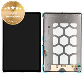 Wyswietlacz do Samsung Tab S7 FE 5G T736B, Ekran dotykowy z ramką, GH82-25897A, Mystic Black, Genuine Service Pack