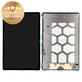 Wyswietlacz do Samsung Tab S7 FE 5G T736B, Ekran dotykowy z ramką, GH82-25897A, Mystic Black, Genuine Service Pack