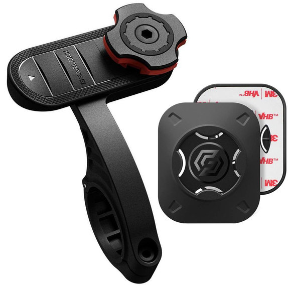 Uchwyt na kierownicę roweru/hulajnogi Out-Front, Gearlock MF100, Czarny, Black, Spigen