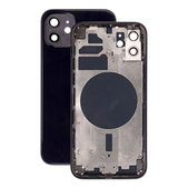 Tylna obudowa do iPhone 12, Czarny, Black