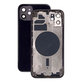 Tylna obudowa do iPhone 12, Czarny, Black